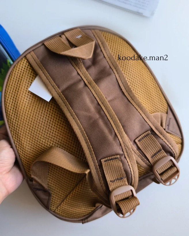 کوله پشتی کودک فایبر طرح برجسته