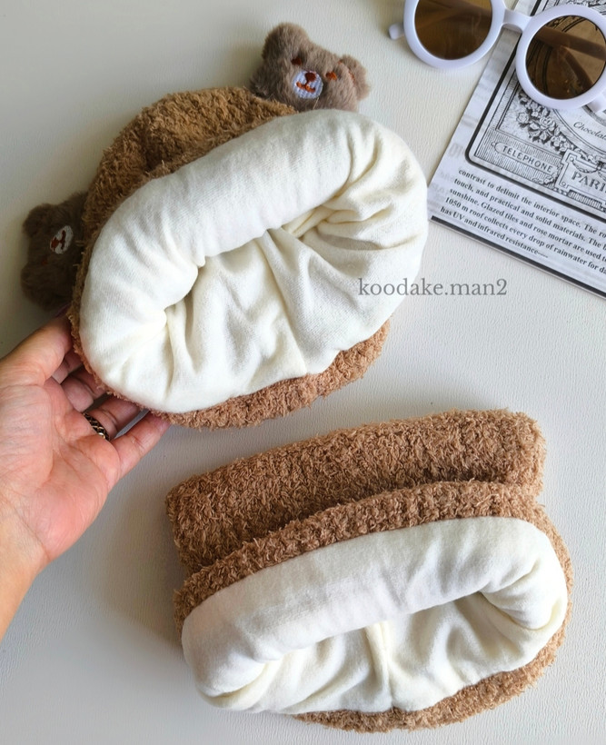 کلاه و رینگ گوش تدی وارداتی کودک