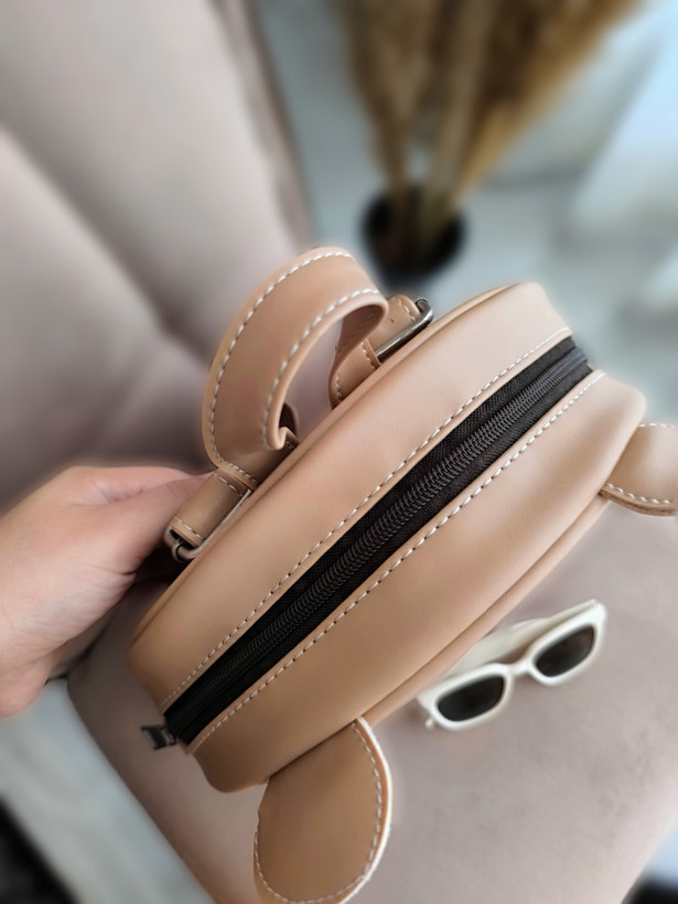 کوله پشتی چرم تدی کودک