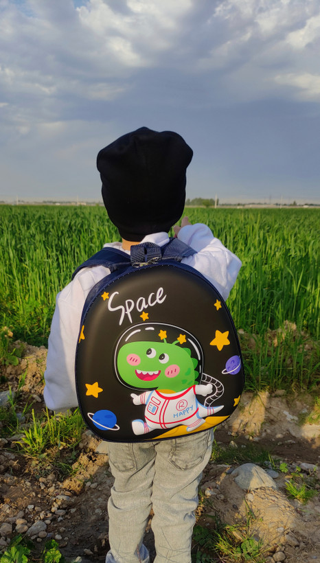 کوله پشتی فایبر کودک دایناسورِ فضانورد