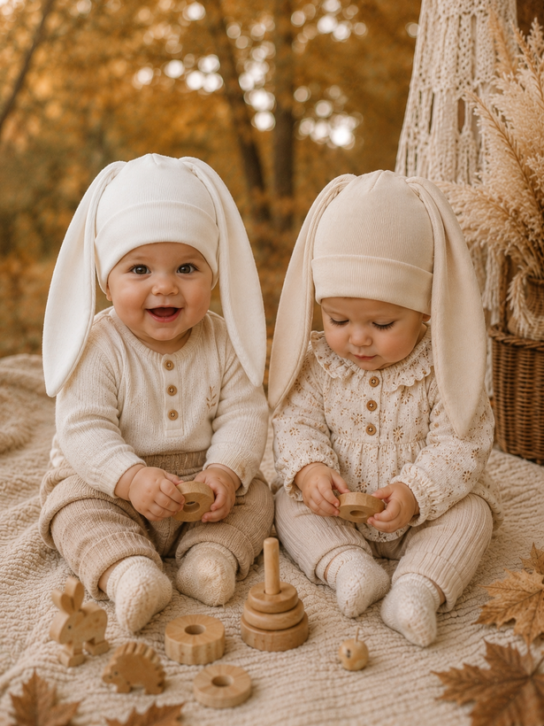 کلاه خرگوشی گوش دراز پاییزه کبریتی