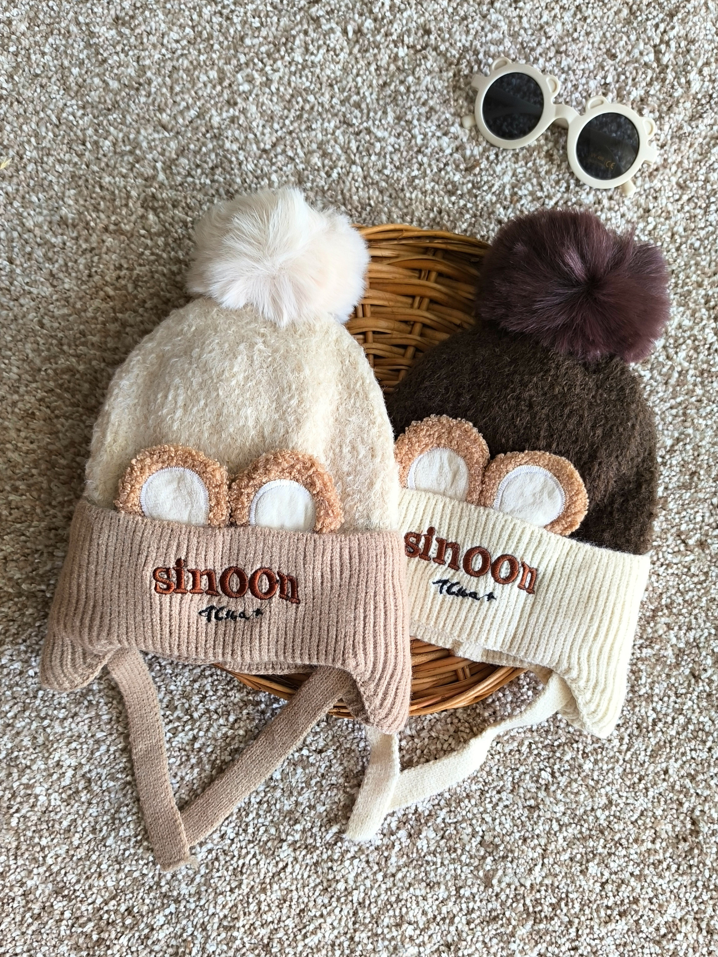 کلاه sinoon گوشگیر تک پوم